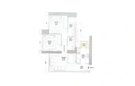 2 BHK 742-887 SqFt