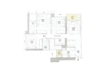 3 BHK 1020-1056 SqFt